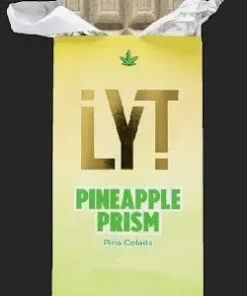 LYT PINEAPPLE PRISM ORGANIC ALL NATURAL PREMIUM BELGIAN CHOCOLATE BAR